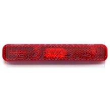 12v Red Rectangular Stick On Self Adhesive LED Caravan Motorhome Trailer Rear Marker Light Lamp